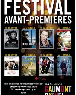 Gaumont : des avant-premières prestigieuses en janvier