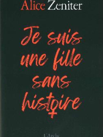 Je suis une fille sans histoire - Alice Zeniter - critique du livre