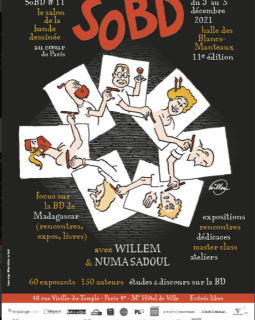 Le festival parisien SoBD met à l'honneur Willem et la bande dessinée malgache