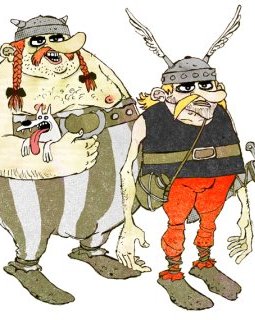 BD et pastiches : "Astérix chez les freaks"