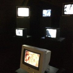 Installation de la "Zapping zone" de Chris Marker