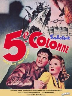 Cinquième colonne - Alfred Hitchcock - critique 