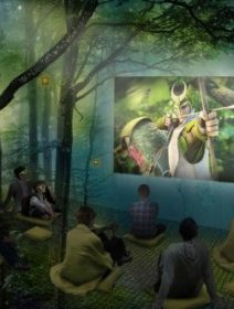 Epic, une projection unique au coeur de la forêt