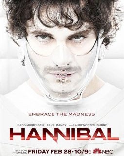 Hannibal saison 2, Hugh Dancy s'affiche muselé façon psychopathe 