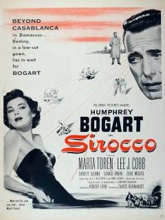 Sirocco - Curtis Bernhardt - critique 