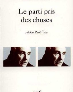 Le parti pris des choses - Francis Ponge - la critique du livre