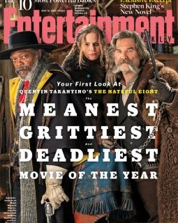 The Hateful Eight : Kurt Russel, Samuel L. Jackson & Jennifer Jason Leigh en photo