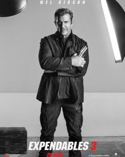 Expendables 3 : toutes les affiches par personnage (3/4), Mel Gibson en tête