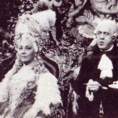 Olga Vittoria Gentilli et Michel Simon dans Tosca (Koch, Renoir 1940)
