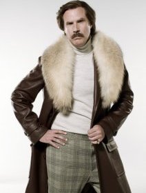 Ron "The Anchorman" chambre Justin Bieber en personne