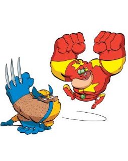 Captain Biceps, l'expo BD