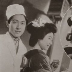 Shin Tokudaji et Kinuyo Tanaka dans HANAKAGO NO UTA (1937) Heinosuke Gosho - Shochiku