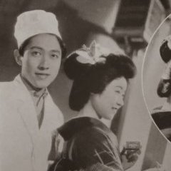 Shin Tokudaji et Kinuyo Tanaka dans HANAKAGO NO UTA (1937) Heinosuke Gosho - Shochiku 