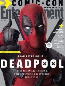 Ryan "Deadpool" Reynolds en couverture d'Entertainment Weekly 