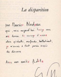 Mise en vente de la bibliothèque de Maurice Nadeau