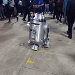 R2D2 au salon Paris Manga