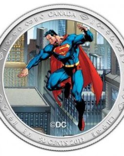 Des pièces de monnaie Superman !