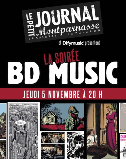 Soirée BD et musique au Petit Journal Montparnasse