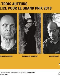 Corben, Guibert et Ware en lice pour le Grand Prix d'Angoulême 2018 