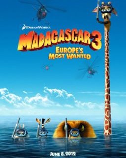 Box-office France du 06 juin 2012 : Madagascar 3 triomphal