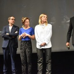 Dominik Moll, Solène Rigot, Lucie Debay, Laurent Poitrenaux, Laurent Capelluto, jury Atlas 2023 - Arras Film Festival