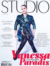 Studio Ciné Live redevient Studio, avec Vanessa Paradis en couverture