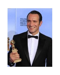 Jean Dujardin et The Artist triomphent aux Golden Globes