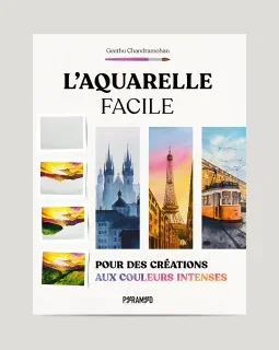 L'aquarelle facile pour des créations aux couleurs intenses – Geethu Chandramohan - chronique livre