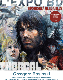 Exposition BD Thorgal et Grzegorz Rosinski à Versailles