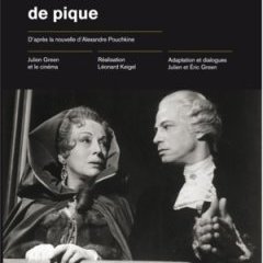 Dita Parlo (la comtesse) et Jean Négroni (le comte de Saint-Germain) dans La dame de pique (1965)