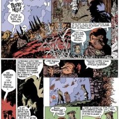 <br>©Manu Larcenet, <i>Une aventure rocambolesque de Vincent Van Gogh : La ligne de front</i>, Dargaud, 2004 