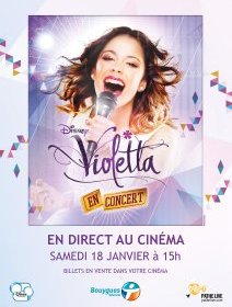 Violetta en concert, le phénomène Disney dans les salles le 18 janvier