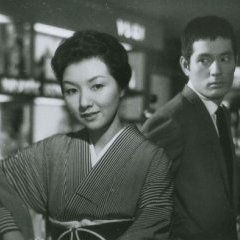 Hideko Takamine et Tatsuya Nakadai - Onna ga kaidan wo agaru toki - Quand une femme monte l'escalier - Mikio Naruse - Toho 1959 - Les Acacias 2016