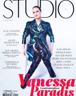 Studio Ciné Live redevient Studio, avec Vanessa Paradis en couverture