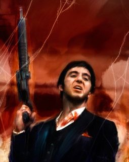 Hell's Club : c'est Terminator, Obi-Wan Kenobi, Michael Jackson et Scarface qui entrent dans un bar...