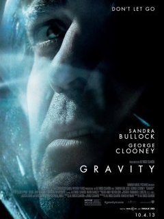 Gravity : l'affiche avec George Clooney 