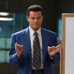 Leonardo DiCaprio dans Le loup de Wall Street