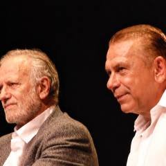 Francis Huster et Philippe Torreton 