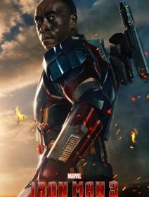 Nouvelle affiche pour Iron Man 3 : Don Cheadle en War machine 