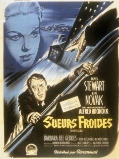 Sueurs froides - Alfred Hitchcock - critique