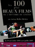 Les 100 plus beaux films de l'Histoire du Cinéma 