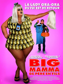 Big Mamma 3 - l'affiche qui parodie Lady Gaga