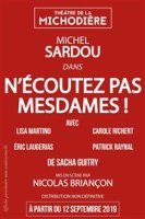 Michel Sardou au théâtre de la Michodière