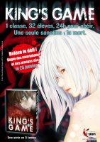 Jeu concours chez Ki-oon autour de la BD King's Game