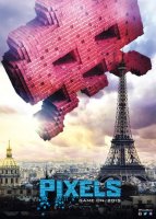Pixels de Chris Columbus - les affiches façon jeux vidéo old school