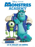 Les affiches teasers de Monstres Academy le prochain Disney Pixar