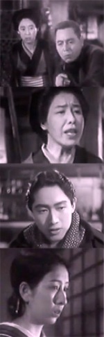 朧夜の女 / Oboroyo no onna (Gosho 1936) : Mitsuko Yoshikawa et Takeshi Sakamoto ; Chôko Iida ; Shin Tokudaiji ; Toshiko Iizuka.