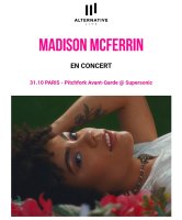 Madison McFerrin en concert au Supersonic