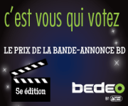 Remise du prix de la bande annonce BD
