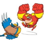 Captain Biceps, l'expo BD